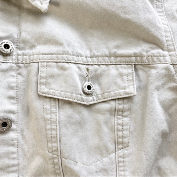 Gap Large Khaki Beige Spring Jacket - Picture 5 of 14